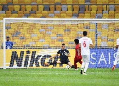 شکست دور از انتظار تیم ملی نوجوانان ایران برابر اندونزی