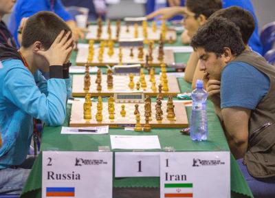 شکست شطرنج بازان ایران در دور ششم مسابقات تیمی قهرمانی جهان