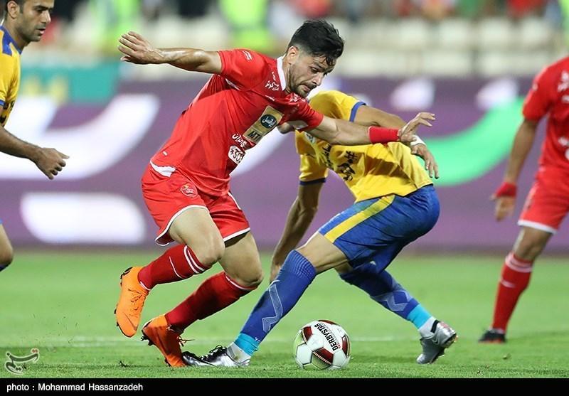 جام حذفی فوتبال، تساوی شهرداری ماهشهر و پرسپولیس در نیمه اول