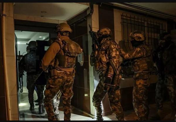 عملیات نیروهای امنیتی استانبول علیه عناصر داعش