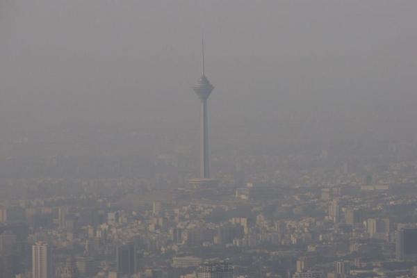 هوای تهران ناسالم شد